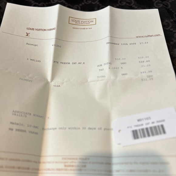 Authentic Louis Vuitton Red Vernis Leather Long Wallet - Picture 11 of 11